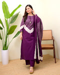 Jamuni Bandhej Muse Cotton Palazzo Suit